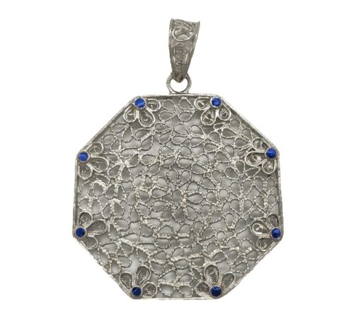 Medalha filigrana esmalte